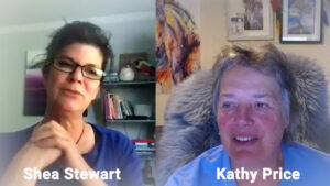 Horse and human engaging in a moment of connection through body language and presence.